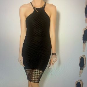 Diamond midi dress